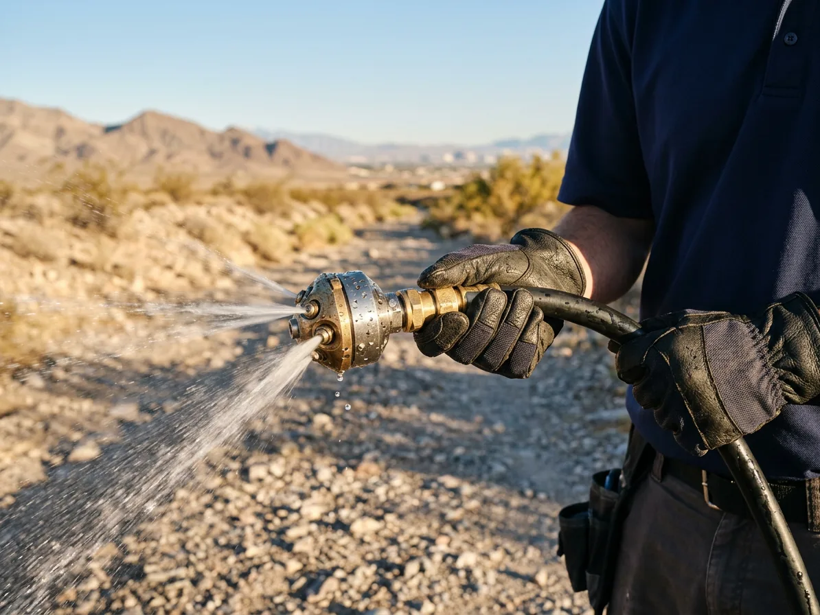 Root and scale cutting: hydro jetting in the Las Vegas Valley by Kingdom Plumbing