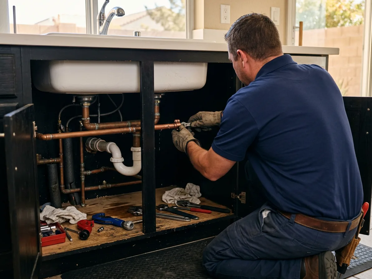 Pinhole and copper repair: leak detection & repair in the Las Vegas Valley by Kingdom Plumbing
