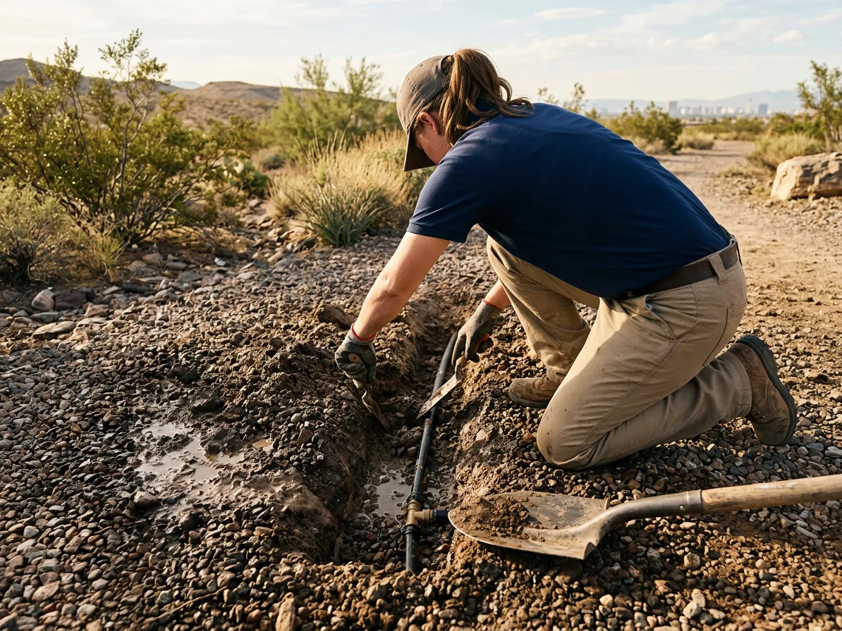 Irrigation and outdoor leaks: leak detection & repair in the Las Vegas Valley by Kingdom Plumbing