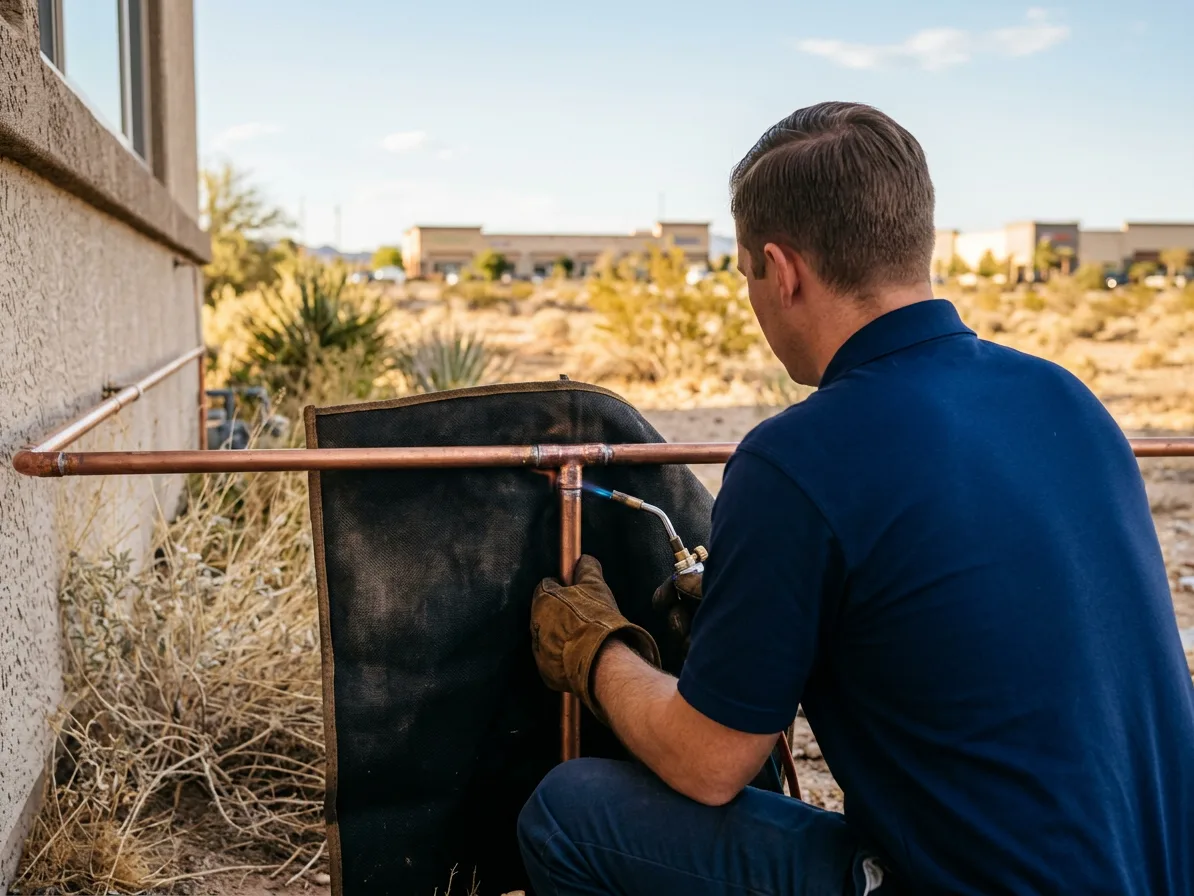 Copper and PEX repairs: residential plumbing in the Las Vegas Valley by Kingdom Plumbing