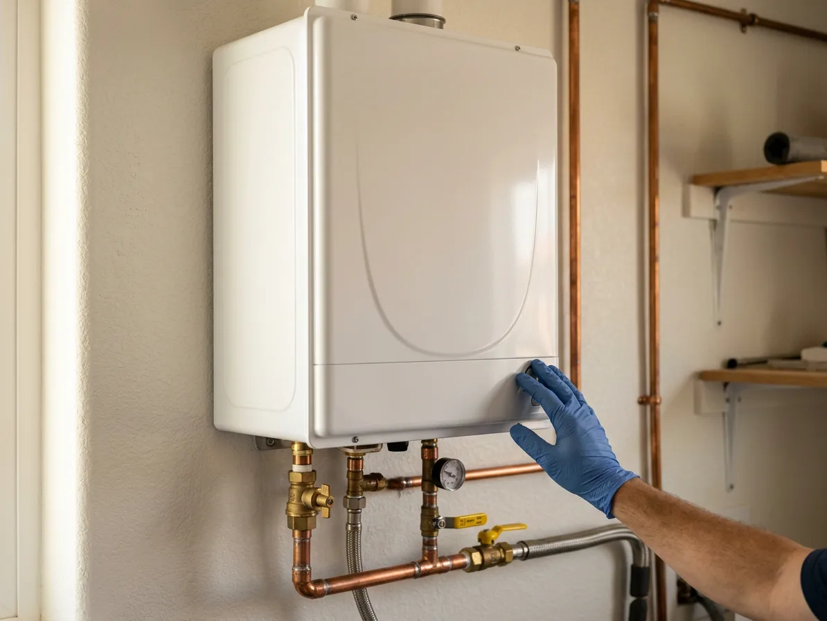 Temperature setup: tankless water heaters in the Las Vegas Valley by Kingdom Plumbing