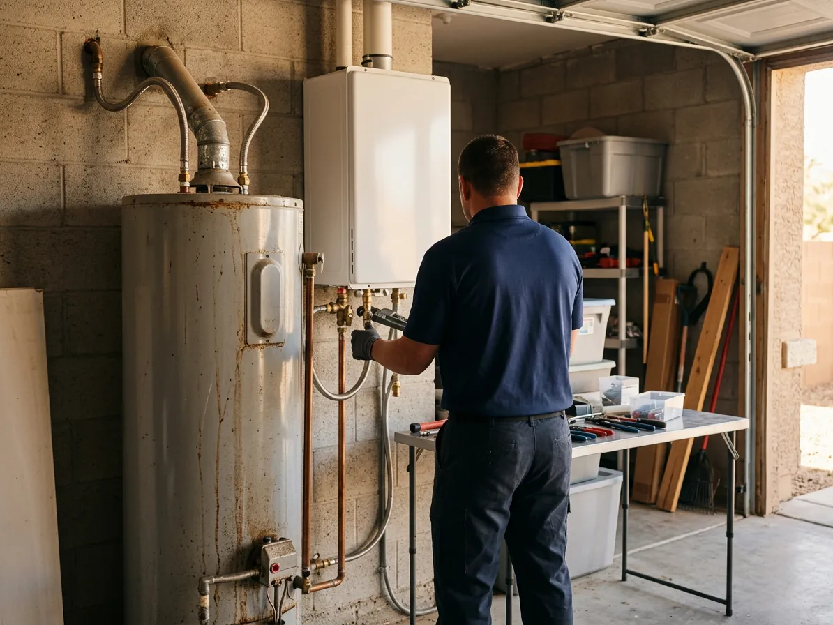 Tank vs tankless swap: tankless water heaters in the Las Vegas Valley by Kingdom Plumbing