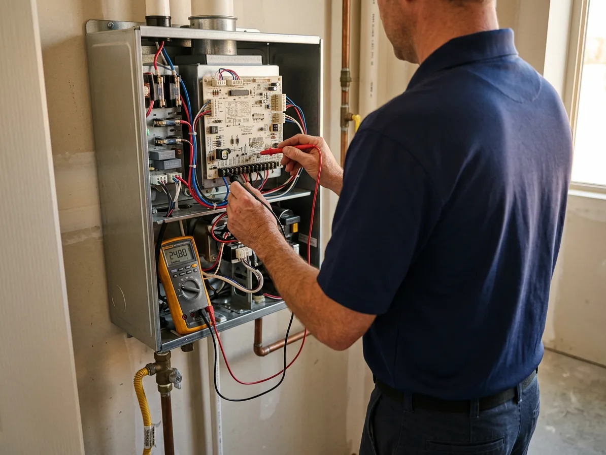 Error code diagnostics: tankless water heaters in the Las Vegas Valley by Kingdom Plumbing