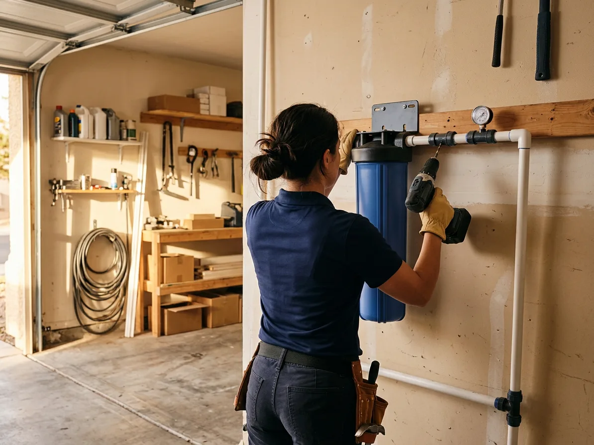 Whole-house filtration: water treatment & softeners in the Las Vegas Valley by Kingdom Plumbing