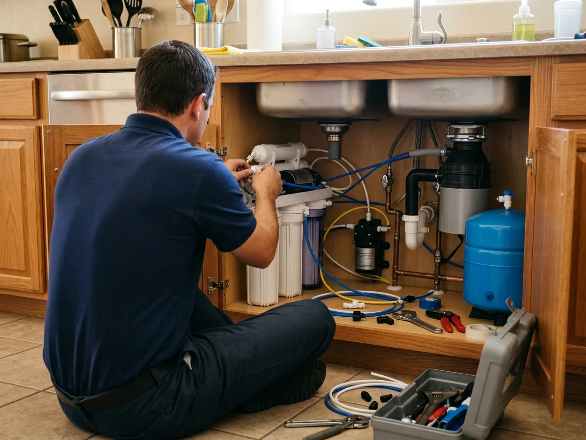 Reverse osmosis systems: water treatment & softeners in the Las Vegas Valley by Kingdom Plumbing
