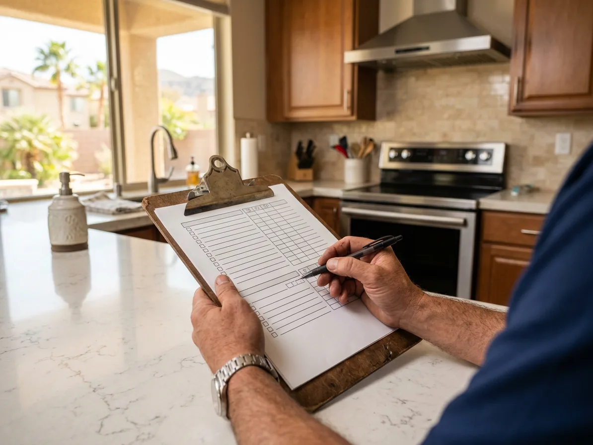 Report walkthrough: whole home plumbing inspection in the Las Vegas Valley by Kingdom Plumbing
