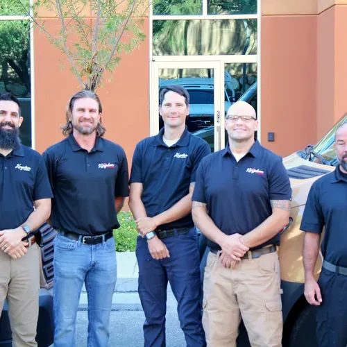 Kingdom Plumbing technician at work in Las Vegas